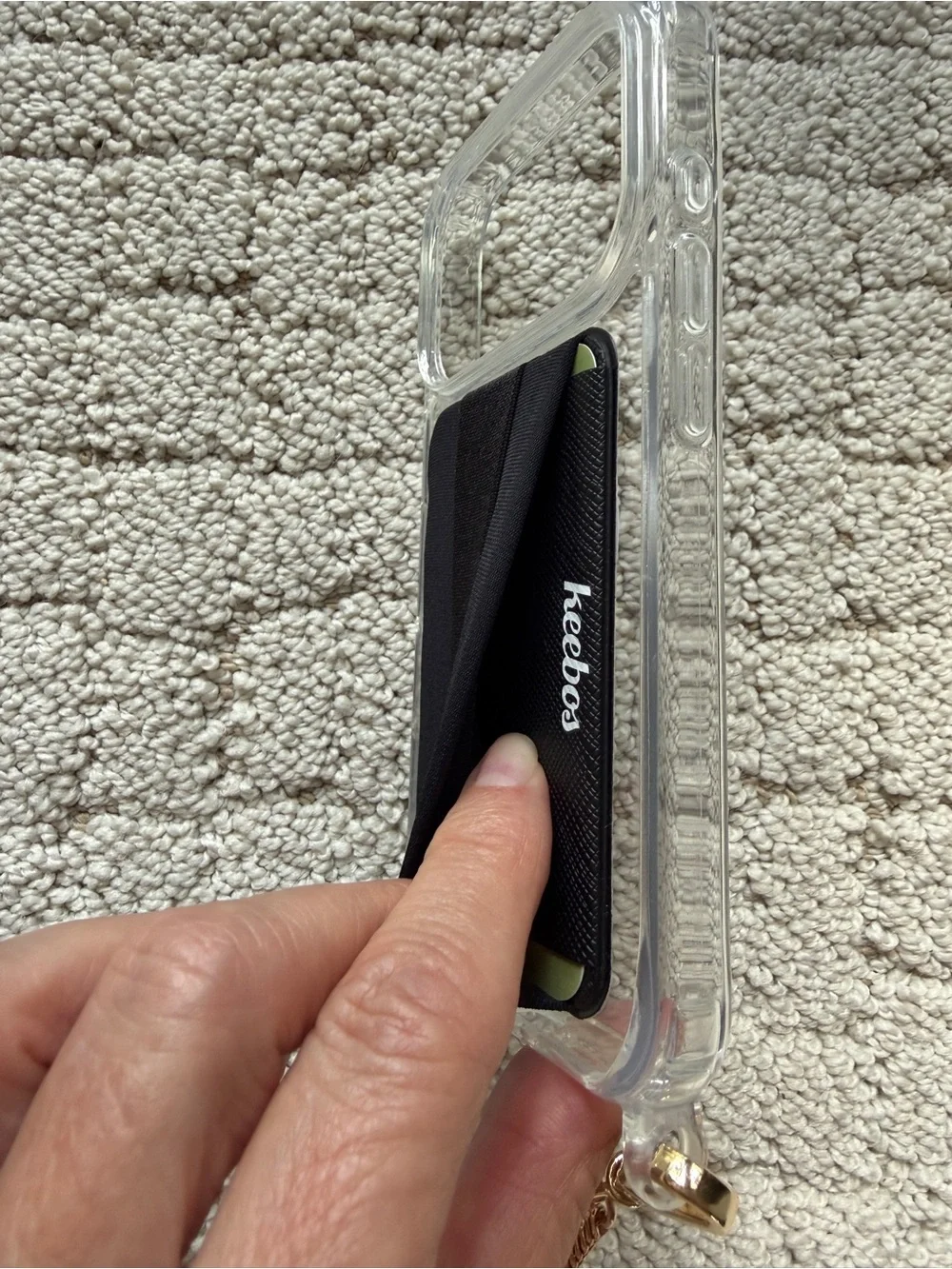 Keebos clear phone